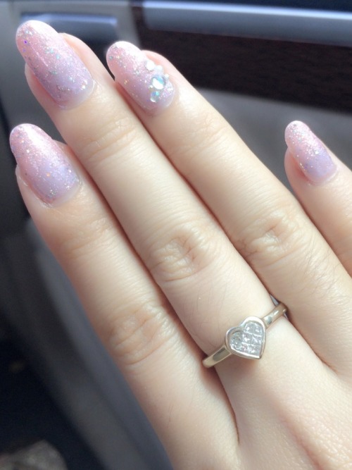 spring-harmony:emiii-chan:My nails this past week💖💖