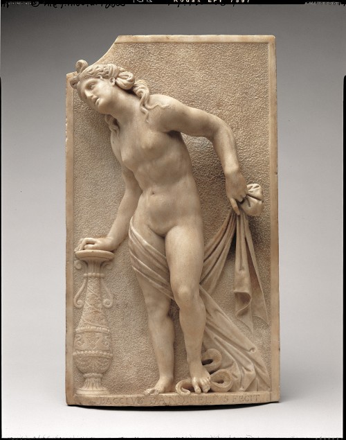 Eurydice, by Giovanni Maria Mosca, Metropolitan Museum of Art, New York City.