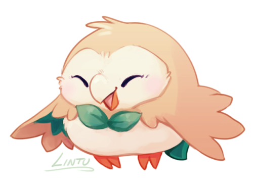 lintufriikki: Rowlet is still adorable!!!