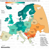 European Nations by inequality-adjusted Human Development Index, 2021