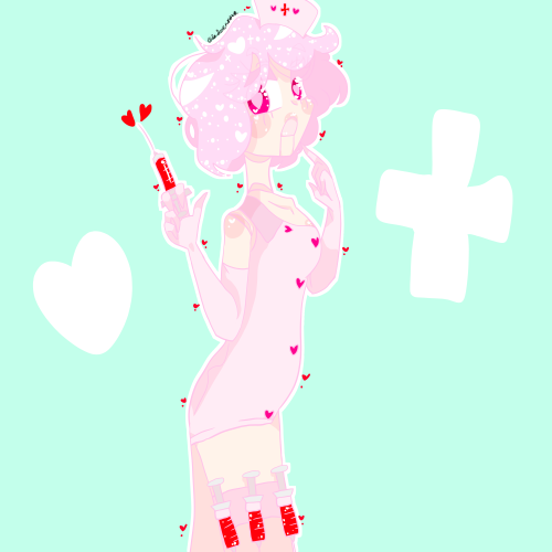 nurse cotton w/ needleshttps://www.danderenonsense.com/ko-fi + commissions + shop: https://ko-fi.com