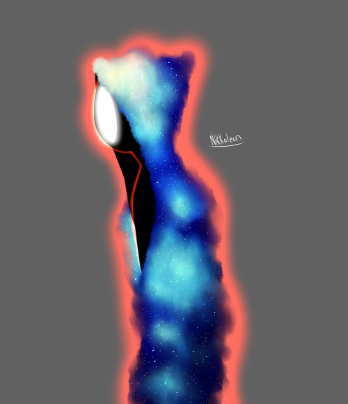 One last attempt at drawing today, so I drew the Milky Way’s galaxy shepherd from my original 