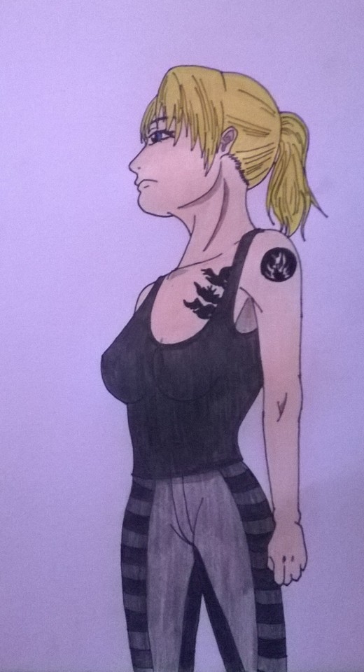So Here Is My Manga-/Anime-Version Of Tris :-)