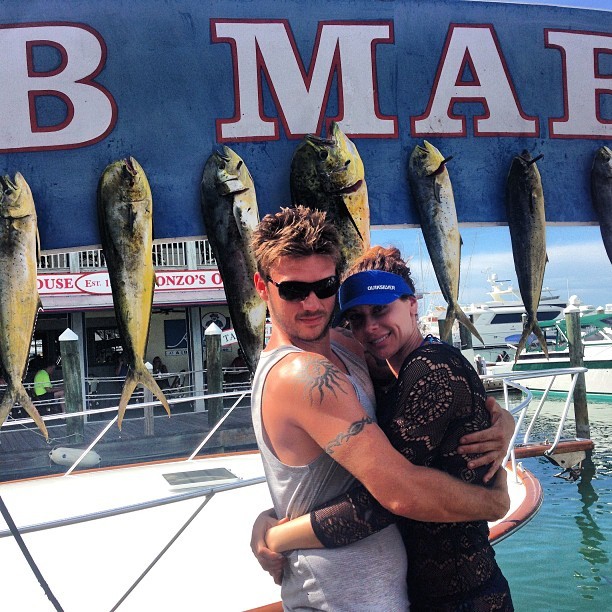 backstreet-news:
“ @nickcarter: Amazing fishing trip with my baby Lo @laurenkitt
”