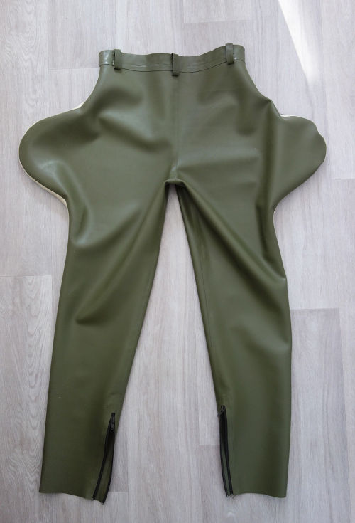 rubber riding breeches