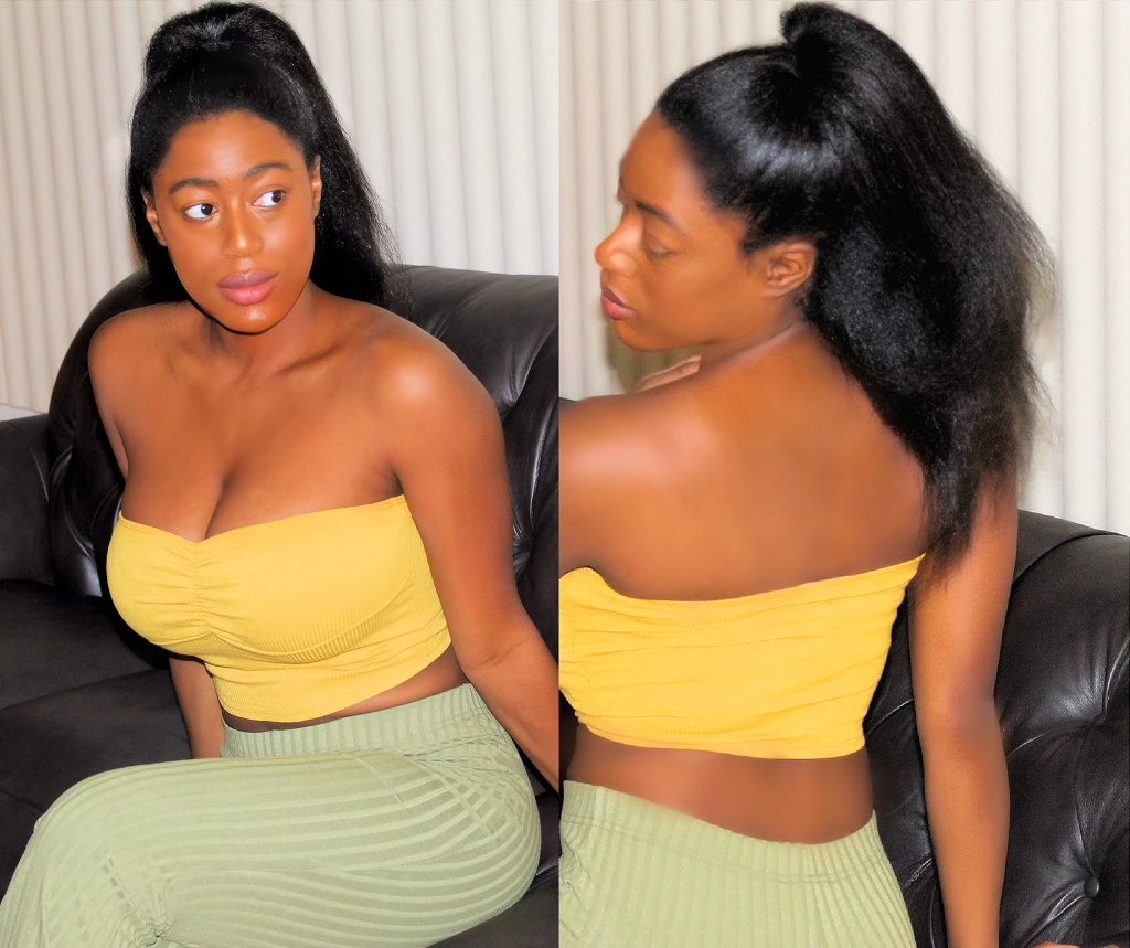 yinkanaturalista:  My goal for 2019: Get my hair natural hair as thick as my body.