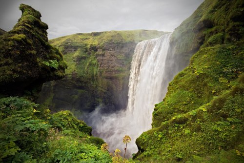 SKÓGAFOSS FALLS, ICELANDSkógafoss is one of the biggest waterfalls in Iceland at 60 metres high and 