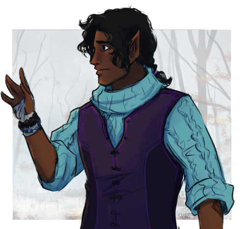 “It’s getting cold in Barovia. Time to get some sweaters.
”
… New gear is a perfect excuse reason to draw Noa