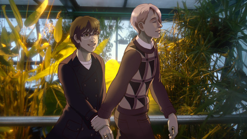 w-rauch: Today I went to the Botanical Garden…and drew some victuuri date~