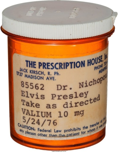 Deceased celebrities who grew too fond of prescription drugs left behind evidence of their habits, i
