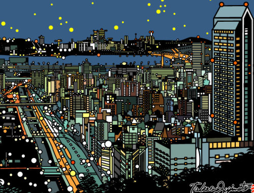 foreverblog-world:  Tokyo-Osaka Magical City #2