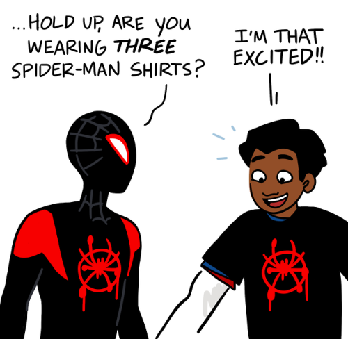 brentraptor:miles morales’ law: into the sweater vest