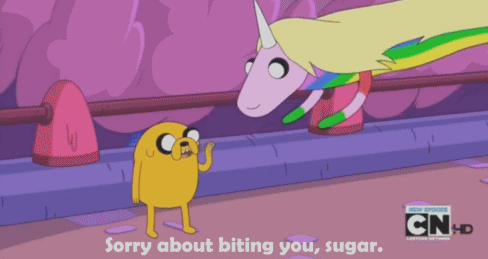 Adventure Time Rainicorn Porn - a-spoon-is-born: jackiecello23: rabalogy: Some Lady Rainicorn Translations.  Lady has the best lines but nobody realizes it because she speaks Korean.  shit people need to know about Adventure time. Tumblr Porn