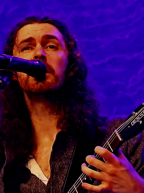 Hozier Performing At Forest Hill In New York.