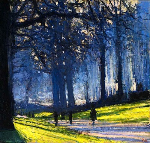 wasbella102:
“ Andrew Gifford Green Park, Blue Haze
”