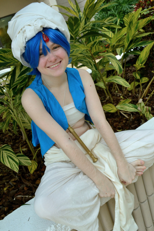 Aladdin from Magi: The Labyrinth of Magic at Evilcon on Saturday Cosplayer / Photographer