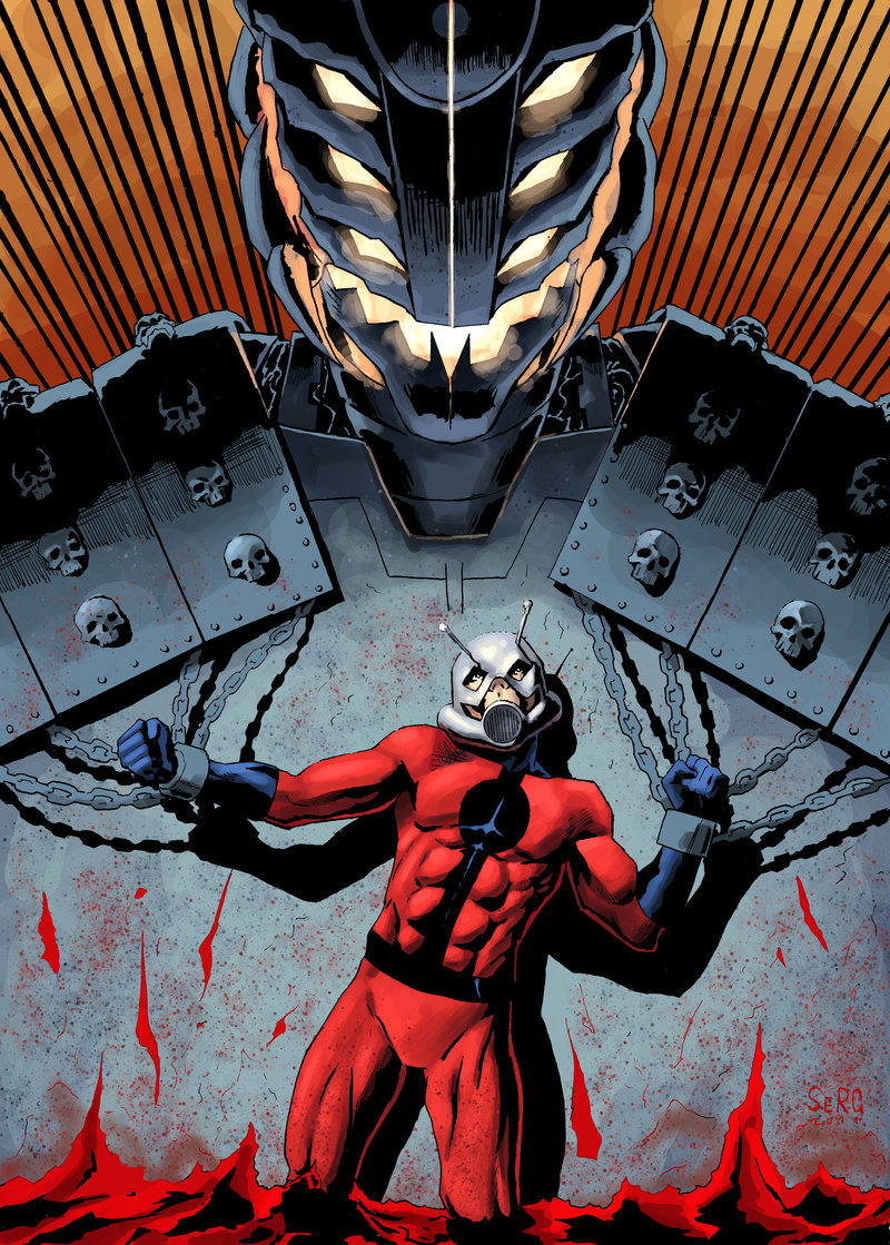 i've been dead. it's overrated. — jeffx20: Ultron and Ant-Man
