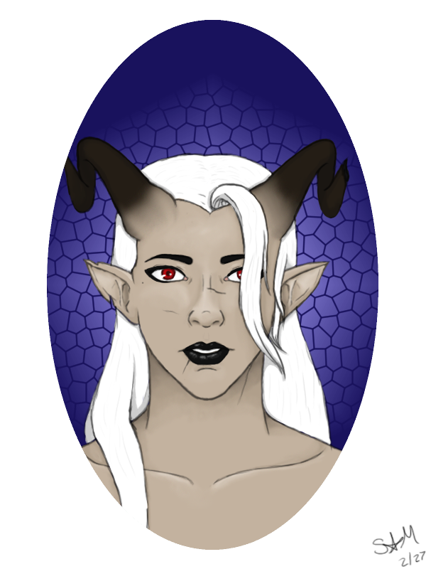 Finally got around to finishing the portrait of my inquisitor Kior that I started forever ago.