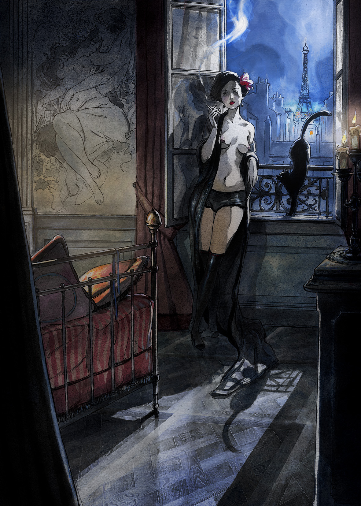 leos-palace:  “PARIS 1930″  -  Yannick Corboz 2015  ❤️