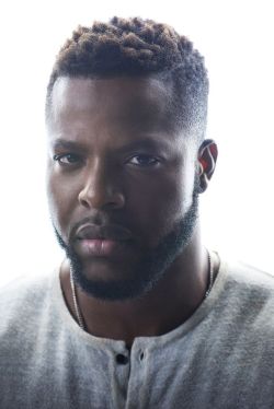 xemsays:  one of the breakout male stars of the mega blockbuster, BLACK PANTHER…the incredibly tall, thick, dark &amp; handsome actor, WINSTON DUKE.otherwise known as… M’BAKU!