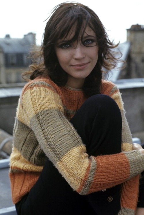 Anna Karina by Philippe Le Tellier, 1967.