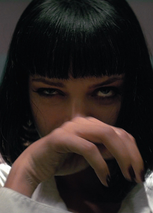 psyychedelic:  catholicnun:  rxwpower:  she is so fucking sexy I wanna be Mia Wallace  That’s uma Thurman  …mia wallace is her character in pf…