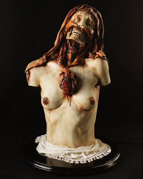 ex0skeletal-undead:Memorare sculpture by Emil MelmothThis artist on Instagram