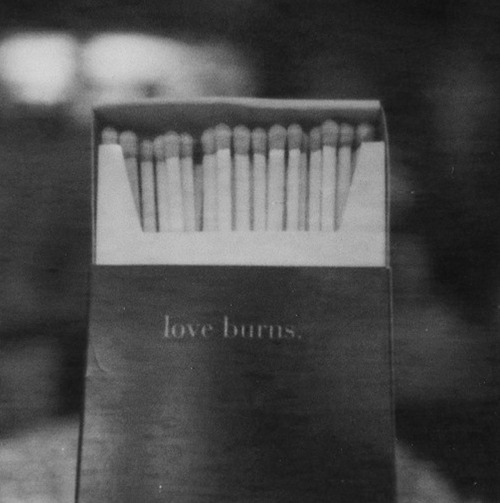 likeafieldmouse:  Love burns