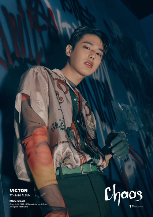 VICTON 7th Mini Album [Chaos] Concept Photo #ByungChan #Control