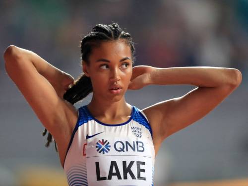 British heptathlete Morgan Lake