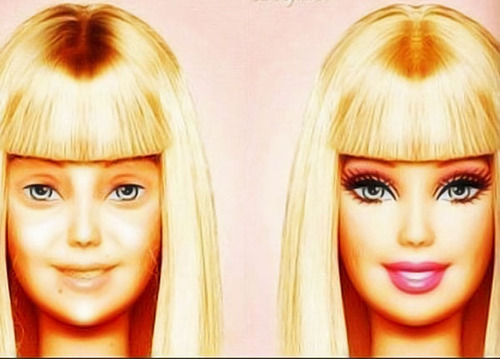 No te preocupes, hasta Barbie está fea sin arreglar.