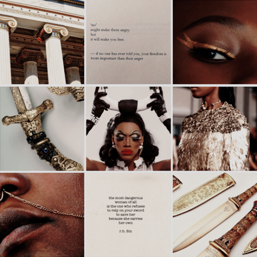 manilagemini: queen moodboards:  +legend says warrior princess vixen freed the slaves of their mas