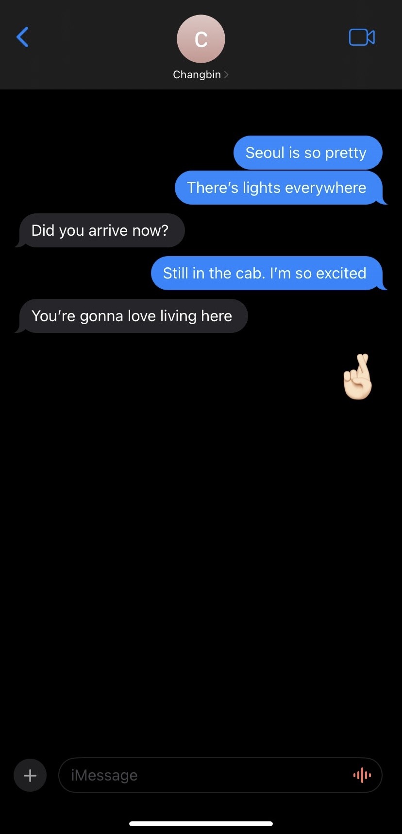 Texting The Wrong Number | Changbin X You