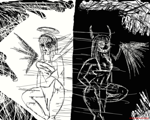 Side And SideNo Copy And No Stealing My Drawing!!No Repost!!