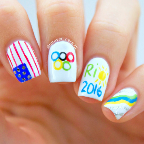 Olympics Nails | Rio Olympics 2016