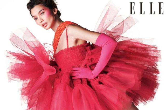 Gemma Chan for Elle UK