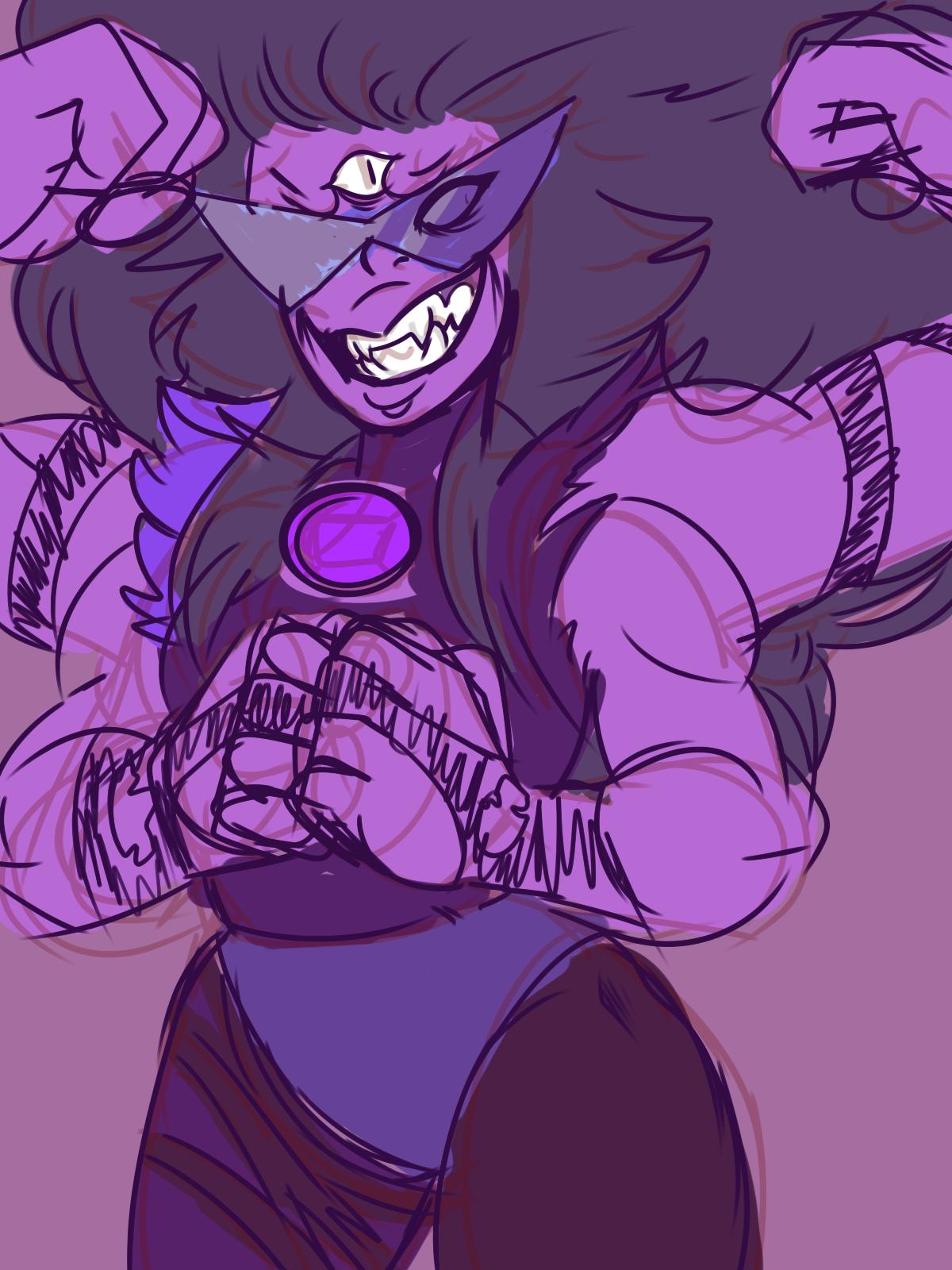 washedoutsoundsystem:  yahoo sugilite. in a steven universe jam today super mess