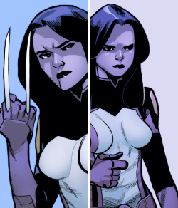 x-23:   you’re the son of wolverine? well,