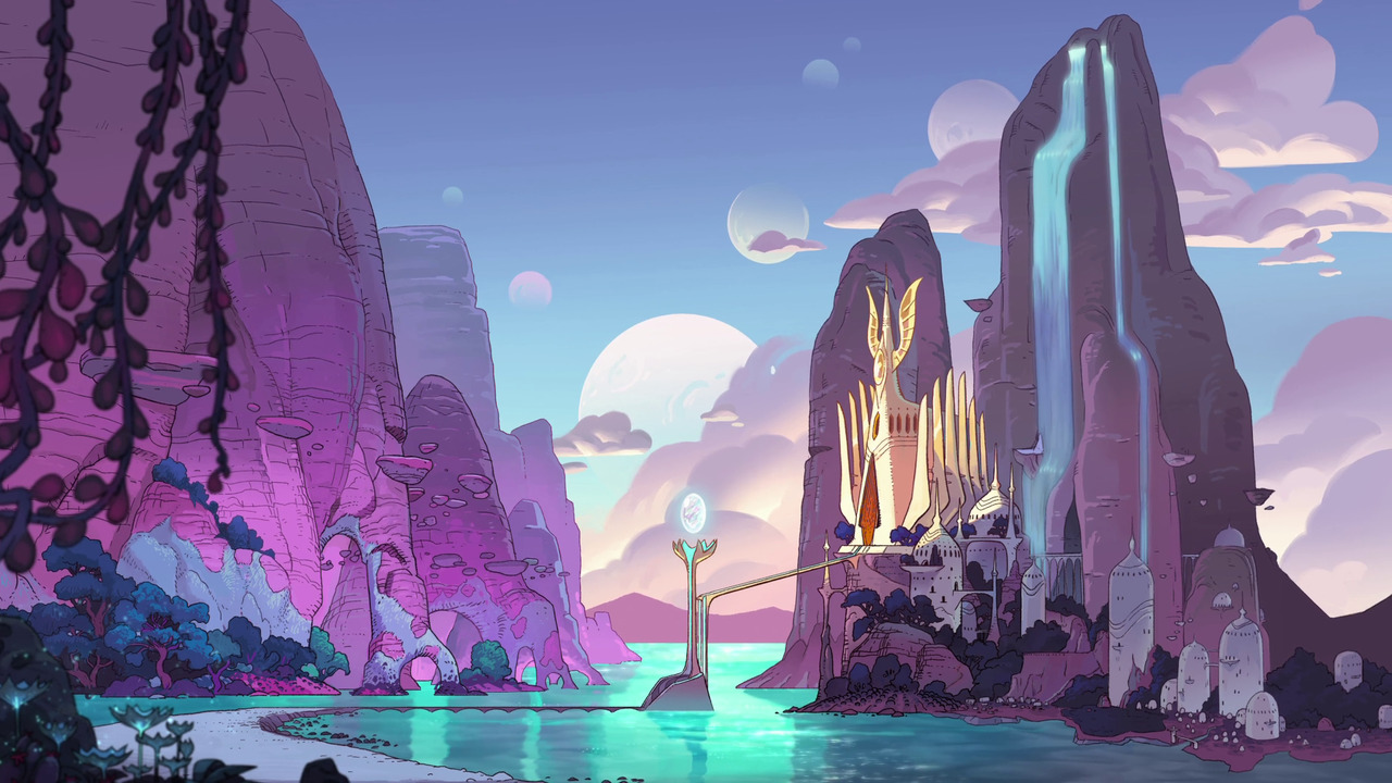 the-muse-of-animation:  The Magic of Animation ~ Scenery She-Ra and the Princesses
