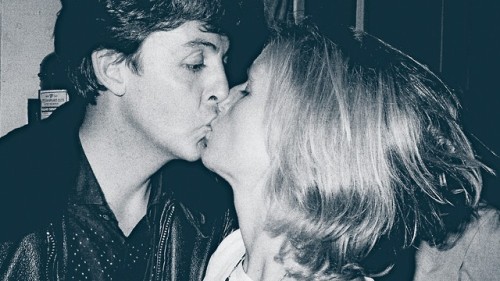 sgt-paul:  What’s one photo you’re really proud of?I love the shot of Paul and Linda McCartney kissi