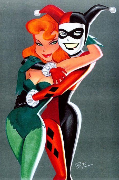irerisitahiri:  Ivy & Harley - Bruce Timm