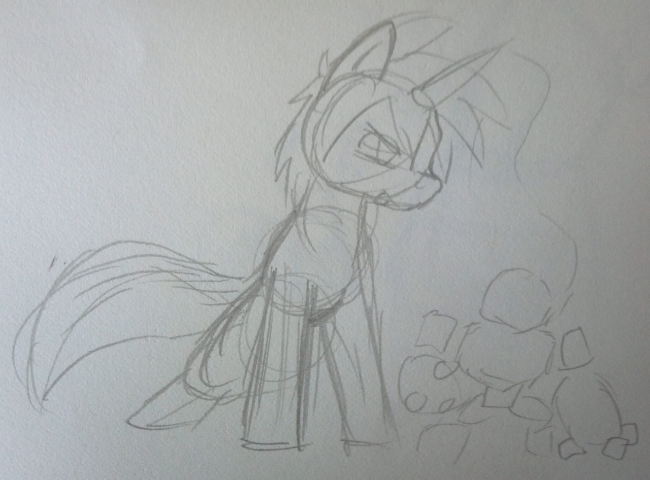 taboopony:  With summer coming to a close figured Id drop some more of my sketchs