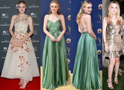 Dakota Fanning, fave looks (2016 - 2020) Part 2Part 1 here