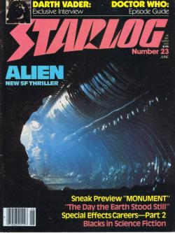 idgafoskitten:Starlog magazine #23: Alien teaser (June 1979)