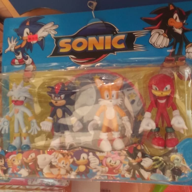 Boneco Sonic The Hedgehog Brawl/Figura De Ação Anime