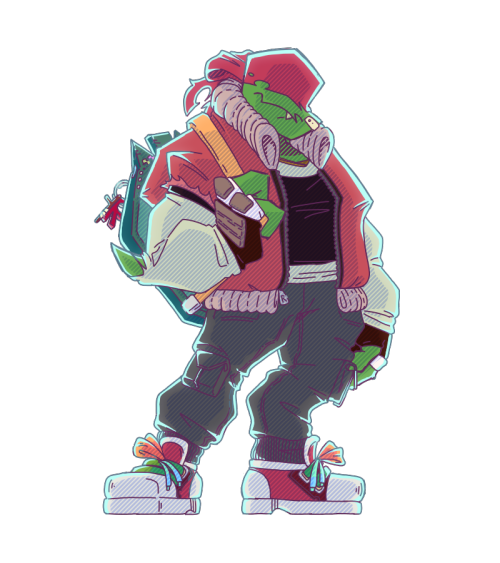 I don’t draw Raph really often SHAME ON ME but he’s kinda hard to draw tbh…So I wanted to dra