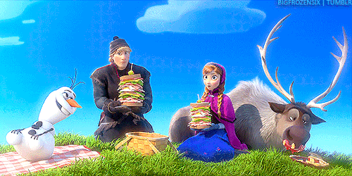 bigfrozensix:Frozen + Sandwiches↳ Requested by Anon