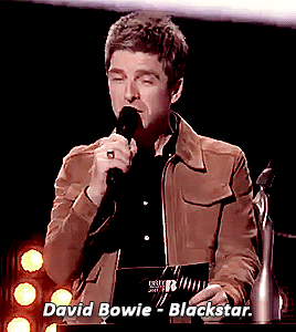 ripleyholden:Noel Gallagher presenting the 2017 BRIT award for Best Album (@bonojour)