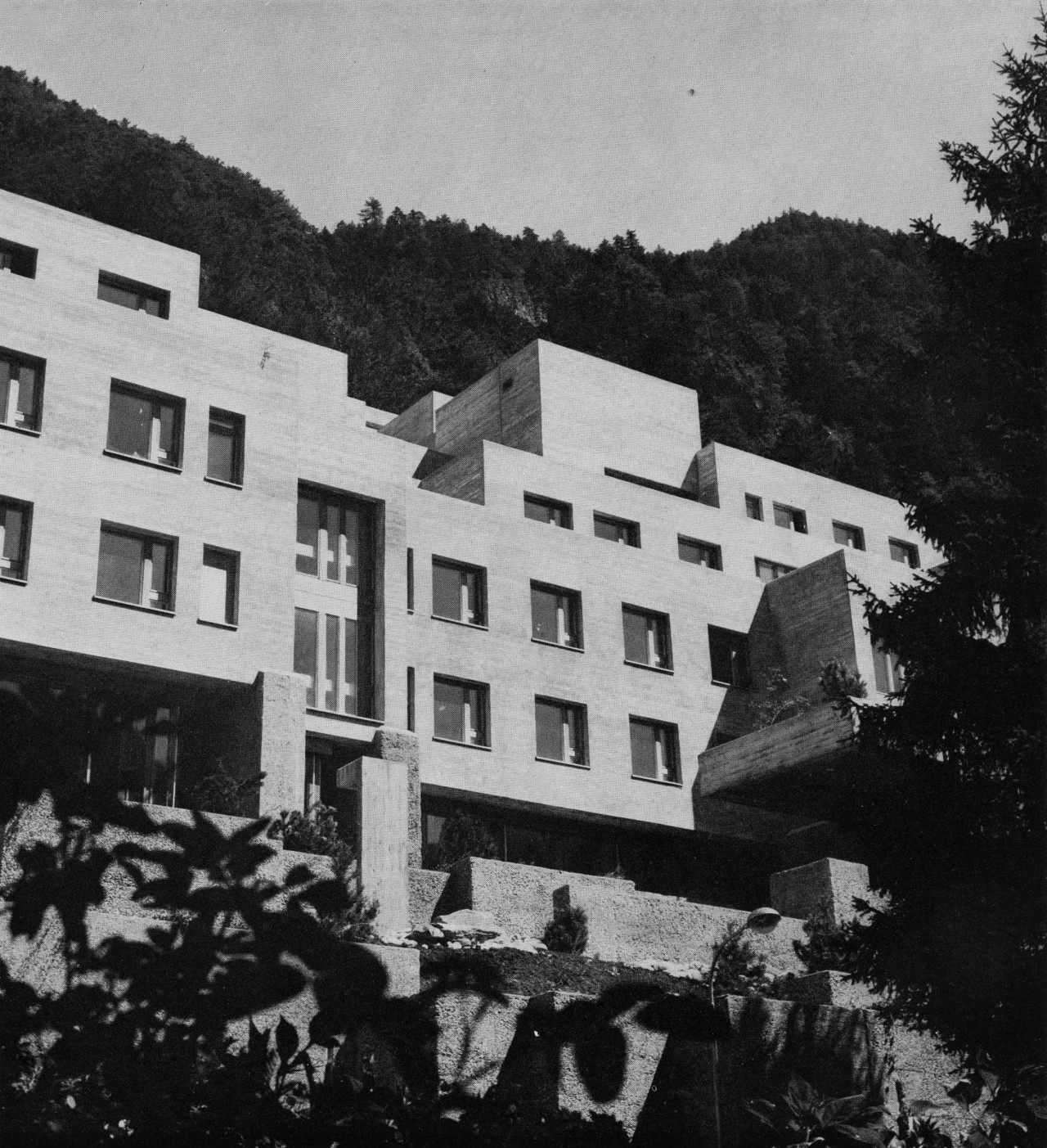 fuckyeahbrutalism:  Kantonsschule Dormitory, Chur, Switzerland, 1965 (Otto Glaus,