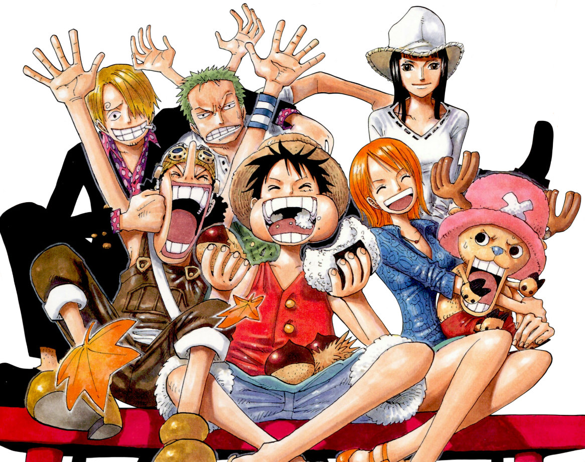 robinswhitehat: The Straw Hat Pirates from a Jump cover.The original ...